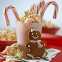 Gingersnap Popcorn Snack Mix