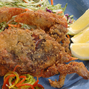 Fried Florida Soft-Shell Blue Crab